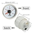 thumbnail image 4 of Waterproof 52MM Fuel Gauge With Backlight For 0~190 Ohm Fuel Level Meter Oil Tank Indicator Boat Car Truck RV Instruments ,High Precision, 4 of 7