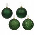 thumbnail image 1 of Vickerman N591024A 4 in. Emerald 4 Finish Ball Asst 12-Box, 1 of 4