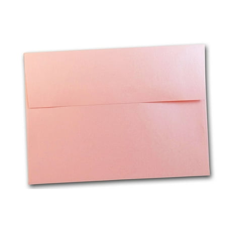 metallic rose quartz pink a7 invitation envelopes 25 pk walmart com