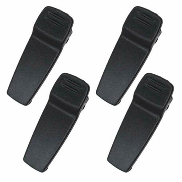 Reemplazo de Clips de cinturón para ICOM F14 / F24 / F33G / F43G / F43TR / F70D / F80D / F3011 Radio MB-94 4 Piezas Advancent EL2049-00