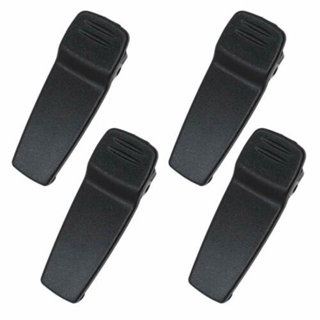 Reemplazo de Clips de cinturón para ICOM F14 / F24 / F33G / F43G / F43TR / F70D / F80D / F3011 Radio MB-94 4 Piezas Vogacara EL2049-00