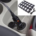 thumbnail image 1 of Manta térmica de coche para vehículos de 12V, manta eléctrica de Material transpirable, suave y cómoda, para coches, camiones y RV Estilo 1 BLESIY Coche Eléctrico Auto Manta, 1 of 7