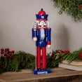 thumbnail image 3 of New York Giants 12" Wooden Nutcracker Statue, 3 of 3