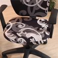 thumbnail image 2 of HSHDLDF Stretch Chair Covers Spandex Office Computer Chair Cover Removable Washable Rotate Swivel Chair Protective Covers, 2 of 7