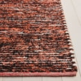 thumbnail image 4 of SAFAVIEH Cape Cod Jenessa Abstract Area Rug, Orange/Black, 3' x 5', 4 of 11