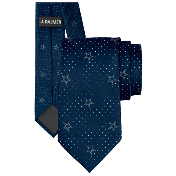 Men's J. Palmer Dallas Cowboys Game Day Polka Dot Tie