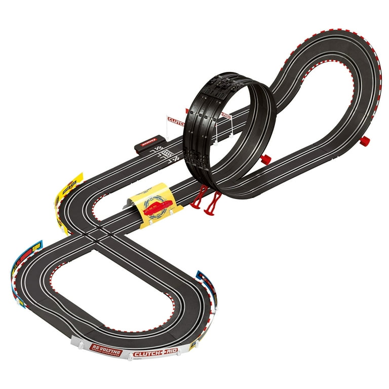 Free Shipping Carrera GO 62477 Disney Pixar Cars Neon Nights Electric Slot Car Racing Kids Toy Race Track Set Includes 2 Controllers and 2 Cars in 1 43 Scale Walmart