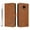 Brown, variant on Phone Case for Nokia C10 Flip Folio Magnetic Pu Leather Rfid Blocking Card Slots Holder Kickstand