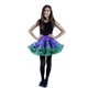 thumbnail image 1 of BellaSous Disfraz de tul para adultos Enagua Tutu Falda Halloween Día de San Valentín (Niño, Morado / Verde) BellaSous 441-PUGR-CH, 1 of 2