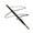 Black, variant on GladGirl Be Brow Beautiful - Retractable Micro Eyebrow Pencil