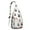 White-9, variant on Japanese Foodie Shoulder Bag - Delicious Sushi Roll Design Crossbody Pack, Adjustable Strap Durable Sling Bag for Outings & Travel (Life is Better with Sushi!)