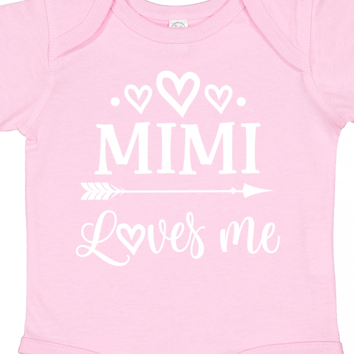 Inktastic Mimi Loves Me Baby Clothes Boys or Girls Baby Bodysuit