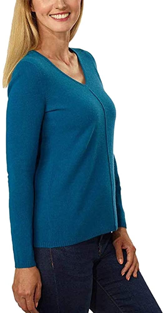 BELFORD Ladies' V-Neck Cashmere Sweater 