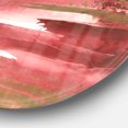 thumbnail image 2 of Designart 'Red Rock I' Traditional Metal Circle Wall Art, 2 of 3