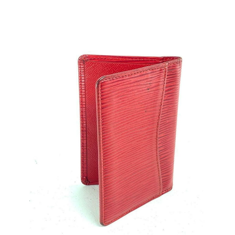 Louis Vuitton Womens Card Holders, Red
