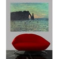 thumbnail image 2 of Wallhogs Monet The Hollow Needle at Etretat (1883) Poster Wall Mural, 2 of 2