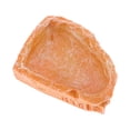 thumbnail image 1 of Plato de comida para reptiles de resina Unique Bargains, plato de comida para lagartos, tazón de agua para tortugas 4.72"x3.74"x0.98" Naranja, 1 of 6