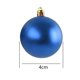 thumbnail image 2 of 24 piezas de adornos navideños irrompibles de 4 cm para árbol de Navidad, decoración para bodas, fiestas de cumpleaños, 2 of 5