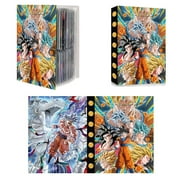 240pcs Card Album Book Naruto Dragon Ball Goku Vegeta ONE PIECE Luffy Zoro Map Letter Holder Binder Card Notebook Collection Toy