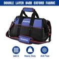 thumbnail image 3 of Bolsa de herramientas WORKPRO 16 pulgadas Resistente, 3 of 8