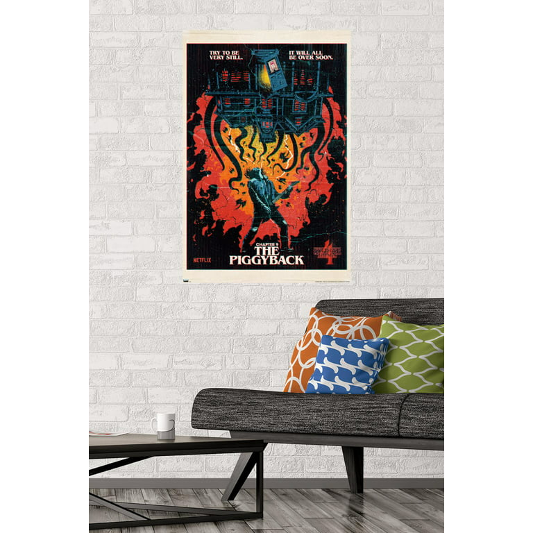 Poster Stranger Things 4 - Chapter 9 The Piggback, Wall Art, Gifts &  Merchandise