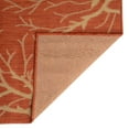 thumbnail image 6 of Unique Loom Branch Indoor/Outdoor Botanical Rug Terracotta/Beige 2' x 6' 1" Runner Floral / Botanical Perfect For Patio Deck Garage Entryway, 6 of 7