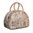 thumbnail image 1 of Paris Vintage Style Travel Backpack, Fashionable Girly Pink Bag for Exploring New Adventures, 1 of 4