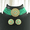Aqua Green, variant on Dark Green Kundan Beaded Choker Necklace Set with Earrings for Women | Indian Traditional Jewelry for Weddings and Festivals