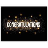 Small World Greetings Large Congratulations Card - Blank Inside With ...