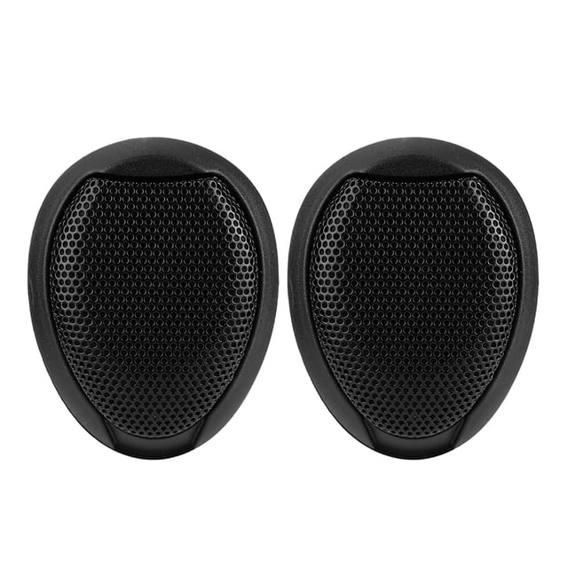 2 Colors Round Stickable Car Audio Speakers, Car Speakers, Compact For Music Play For Driving Fun