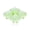 Green, variant on SDFGTstore Fashion Rhombus-Ice-Cubes Tray Mold with Lid Food Grade Ice-Cubes Molds Whiskey