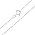 thumbnail image 4 of Gilded 1/10 ct. T.W. Lab Grown Diamond (SI1-SI2 Clarity, F-G Color) and 14K Yellow Gold Plating Over Sterling Silver Sideways Heart Pendant with an 18 Inch Spring Ring Clasp Cable Chain, 4 of 5