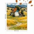 thumbnail image 3 of Rural Farm Watercolor Landscape Canvas Countryside Home Wall Decor Print, 3 of 8