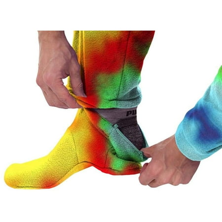 Adult foot pajamas with detachable top Adult foot pajamas with detachable top