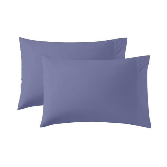 SGI Pillow Case Light Blue Solid 600 TC Standard 20x26" 2 Piece