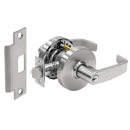 SARGENT 28-10G05 LL 26D Door Lever Lockset,Right Angle,Grd. 1