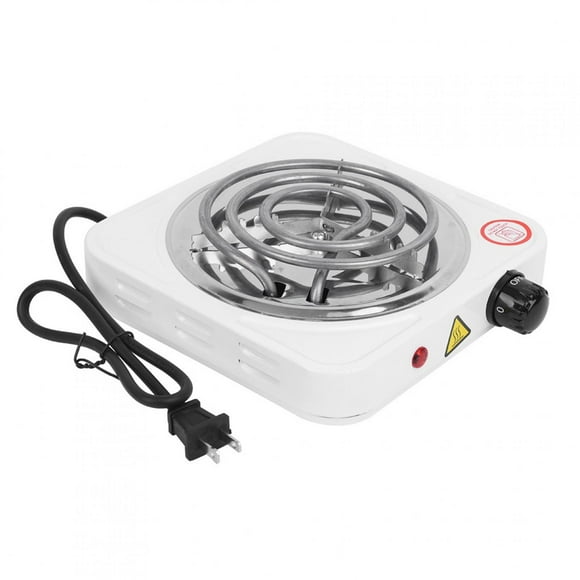 Domqga Electric Burner,1000W Stainless Steel Portable Single Tube Electric Stove Home Electric Stove US Plug 110V,Home Appliance