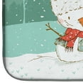thumbnail image 4 of Black French Bulldog Snowman Christmas Dish Drying Mat, 4 of 7