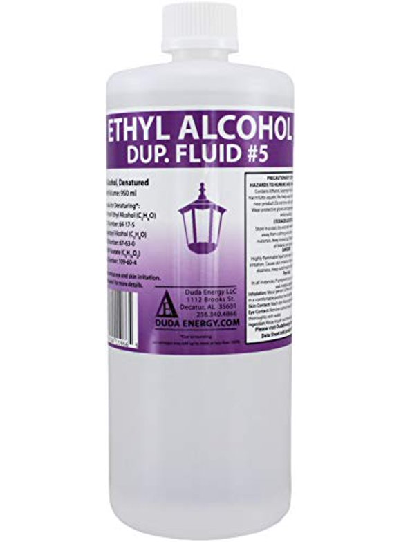 Denatured Alcohol in Chemicals