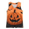 thumbnail image 7 of IMENGL Women's Slim-Fit Camisole Casual Halloween V Neck Vest Shirts | Pumpkin Graphic Shirt Halloween Print Layering Halloween Outfit Sleeveless Soft Tank Top for Womens,M-XXL, 7 of 7