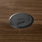 Lorell, Essentials Series Walnut Return Shell, 1 Each