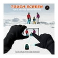 thumbnail image 4 of Winter Thermal Cycling Gloves Touch Screen Fleece Windproof Ski Outdoor Hiking Bicycle Tactical Non-slip Full Finger Men Women Suitable For Hiking Driving ,Flexible and Comfortable, 4 of 6