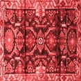thumbnail image 1 of Ahgly Company Indoor Square Persian Red Traditional Area Rugs, 7' Square, 1 of 4