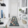 thumbnail image 4 of Fish Cartoon Runner Rug Machine Washable Area Rugs Carpet Non Slip Entryway Mat for Bedroom Entryway Front Door, 4 of 7