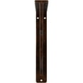 thumbnail image 3 of Ekena Millwork 1 1/2"W x 5 1/2"D x 8"H Damon Wrought Iron Bracket, (Single center brace), Antiqued Copper, 3 of 10