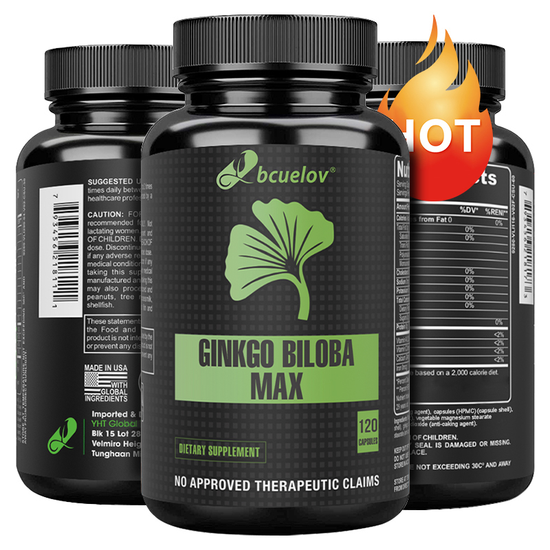 Ginkgo Biloba Max Supports Brain Health, Mental Alertness