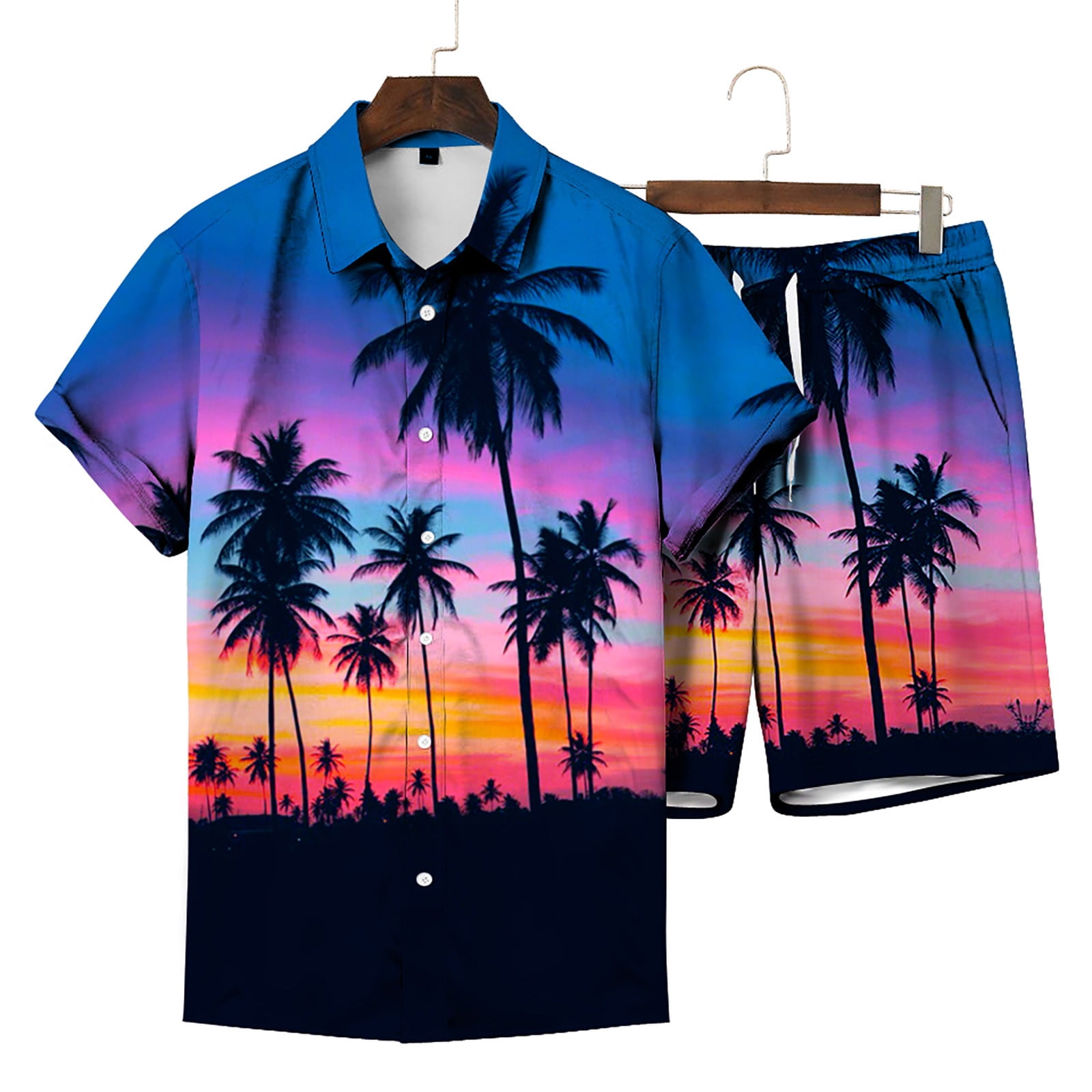 Bethesda University Hawaiian Shirt And Shorts - BiShop - Tagotee