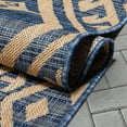 thumbnail image 7 of Well Woven Medusa Cascade Modern Tribal Blue 2'7" x 9'10" Runner Indoor Outdoor Rug, 7 of 7