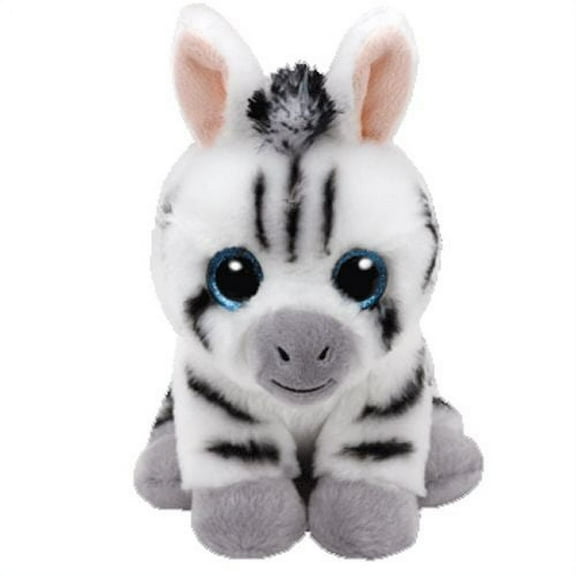 Stripes Zebra Beanie Babies Medium 13 inch - Stuffed Animal by Ty (96309)