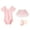 Ballet Pink-Sequins, variant on Stelle 3 Piece Short Sleeve Ballet Leotard Set with Elastic Sequins Tutu Skirt Tights Dance Cloths Combo for Girls,Ballet Pink,7 Years